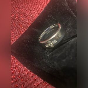 Cross Stainless Steel Ring